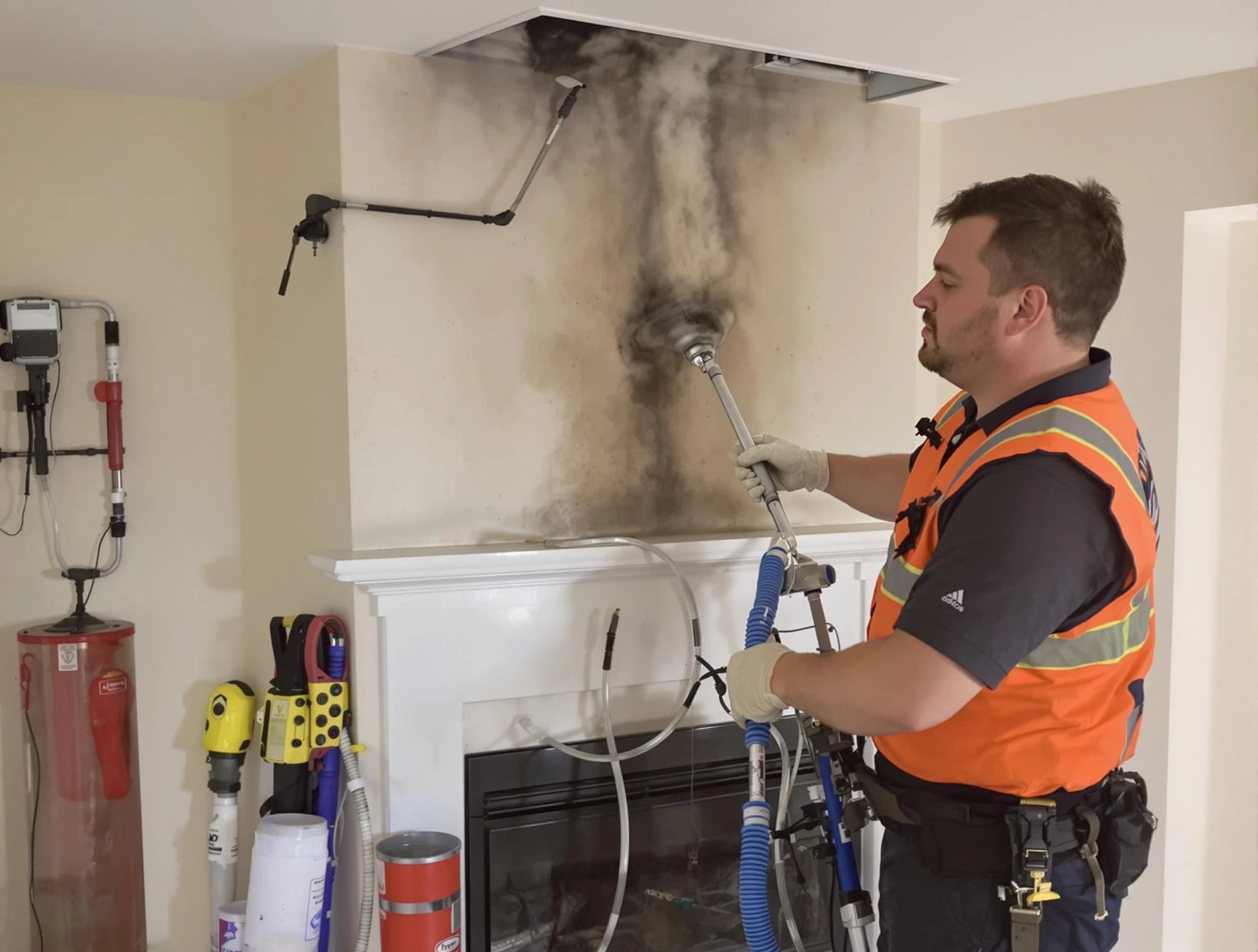 Soot Removal in Brick